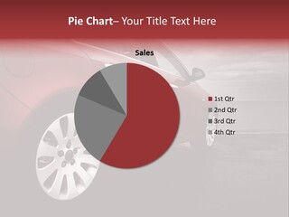 Motor Red Drive PowerPoint Template