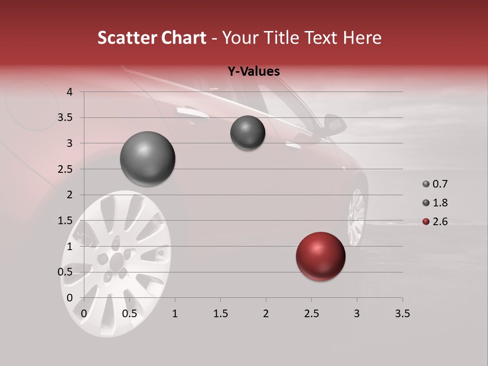 Motor Red Drive PowerPoint Template