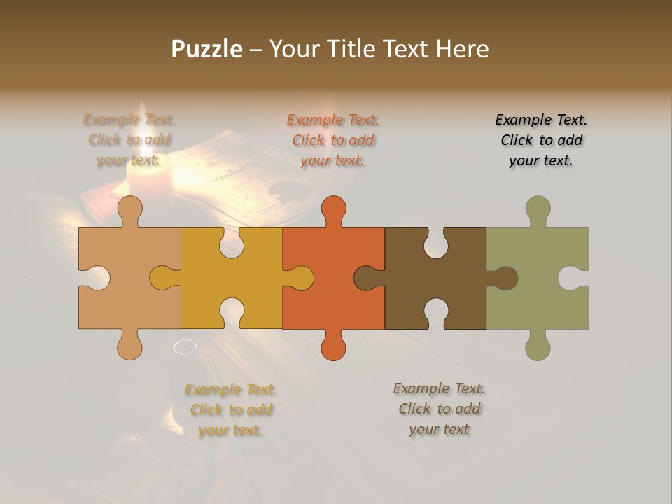 Discovery Mystery Aged PowerPoint Template