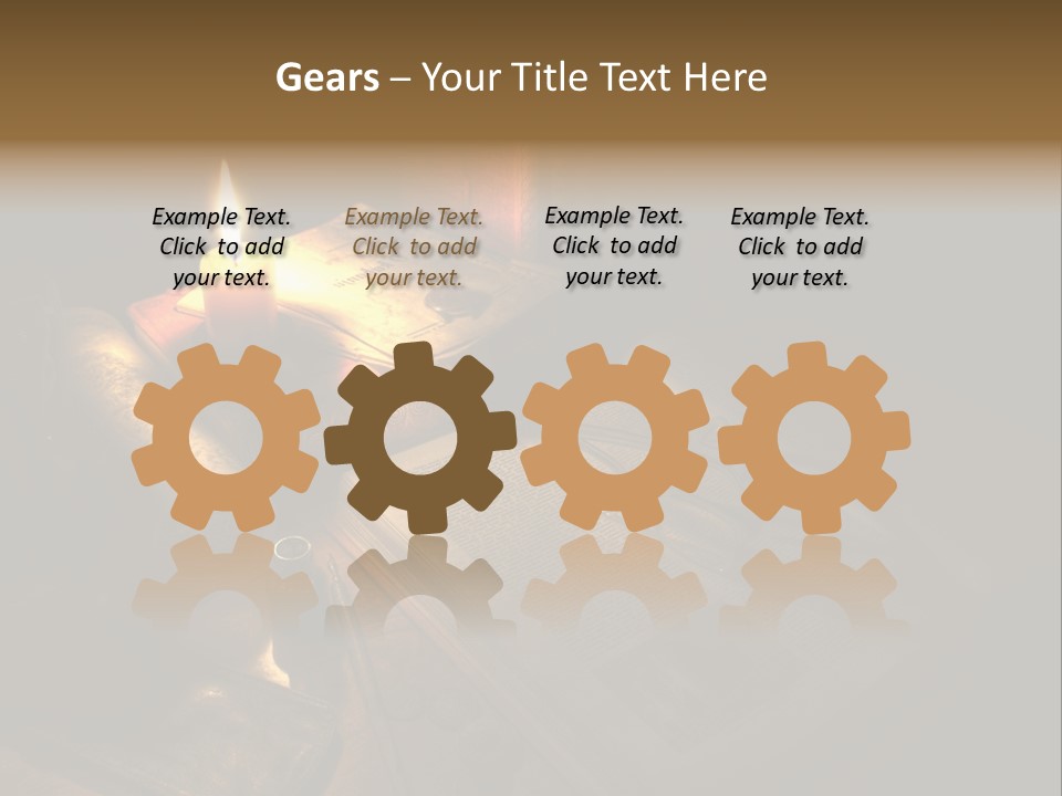 Discovery Mystery Aged PowerPoint Template