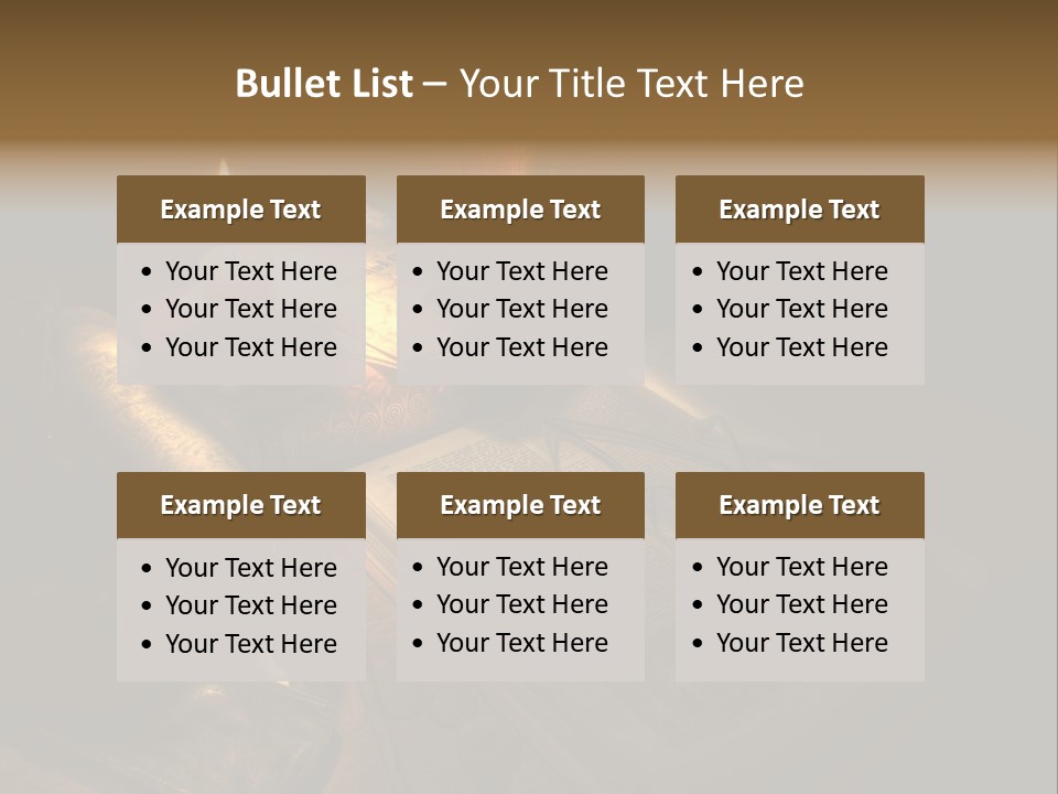 Discovery Mystery Aged PowerPoint Template
