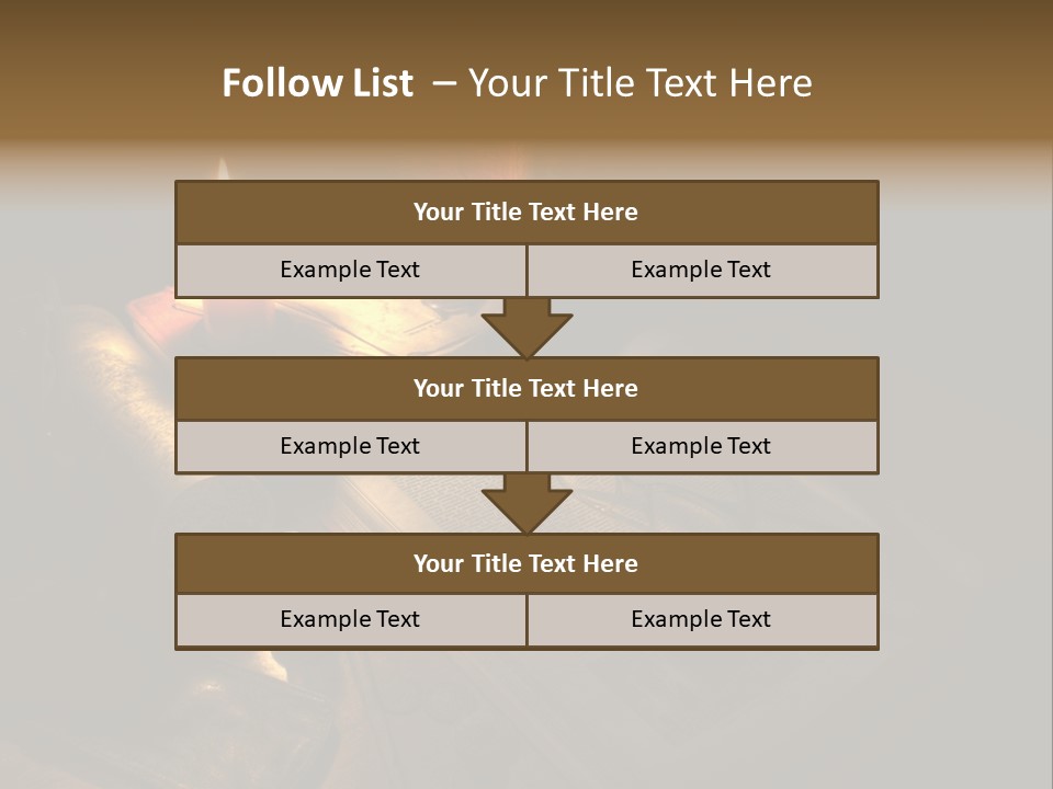 Discovery Mystery Aged PowerPoint Template