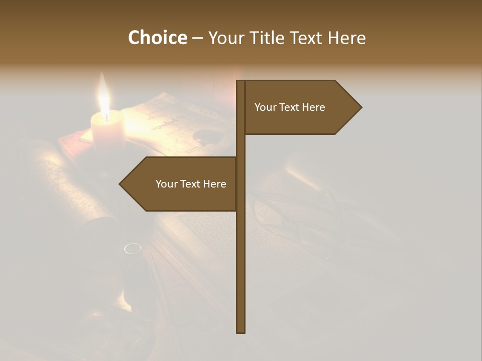 Discovery Mystery Aged PowerPoint Template