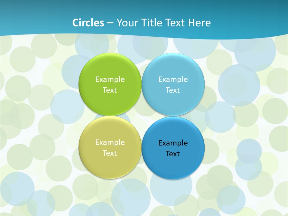 Decor Circle Pattern PowerPoint Template