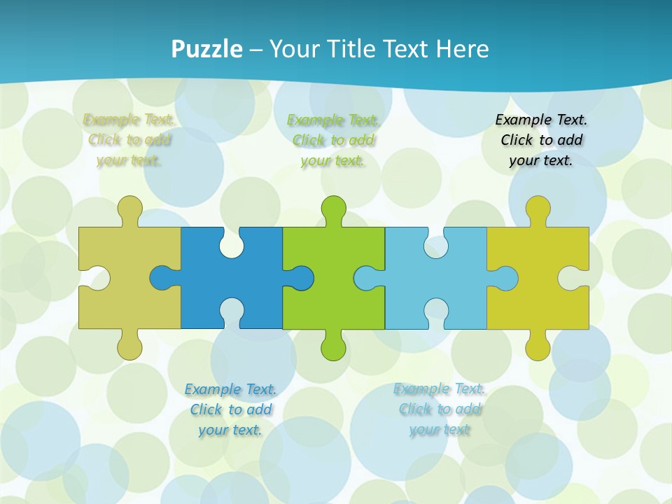 Decor Circle Pattern PowerPoint Template