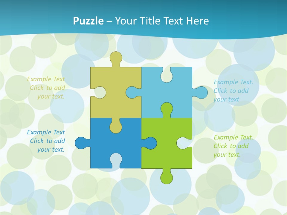 Decor Circle Pattern PowerPoint Template