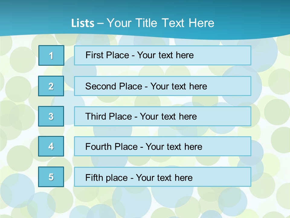 Decor Circle Pattern PowerPoint Template