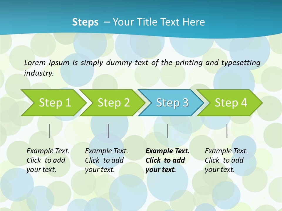 Decor Circle Pattern PowerPoint Template
