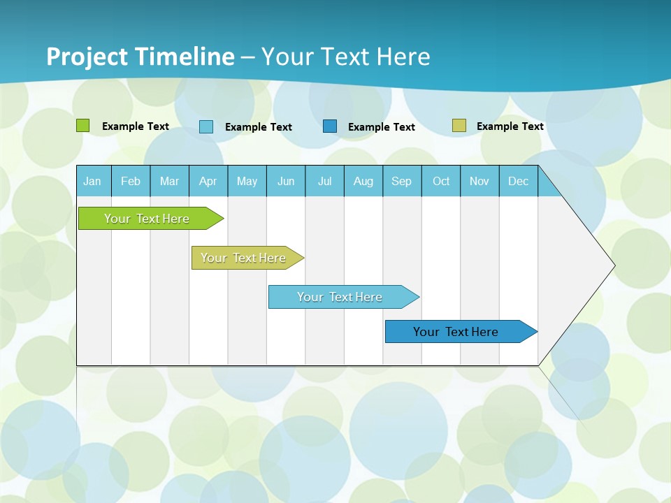 Decor Circle Pattern PowerPoint Template