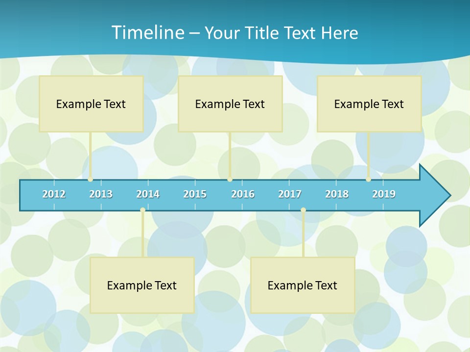Decor Circle Pattern PowerPoint Template