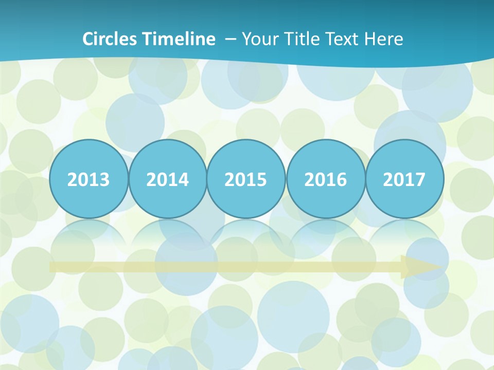 Decor Circle Pattern PowerPoint Template