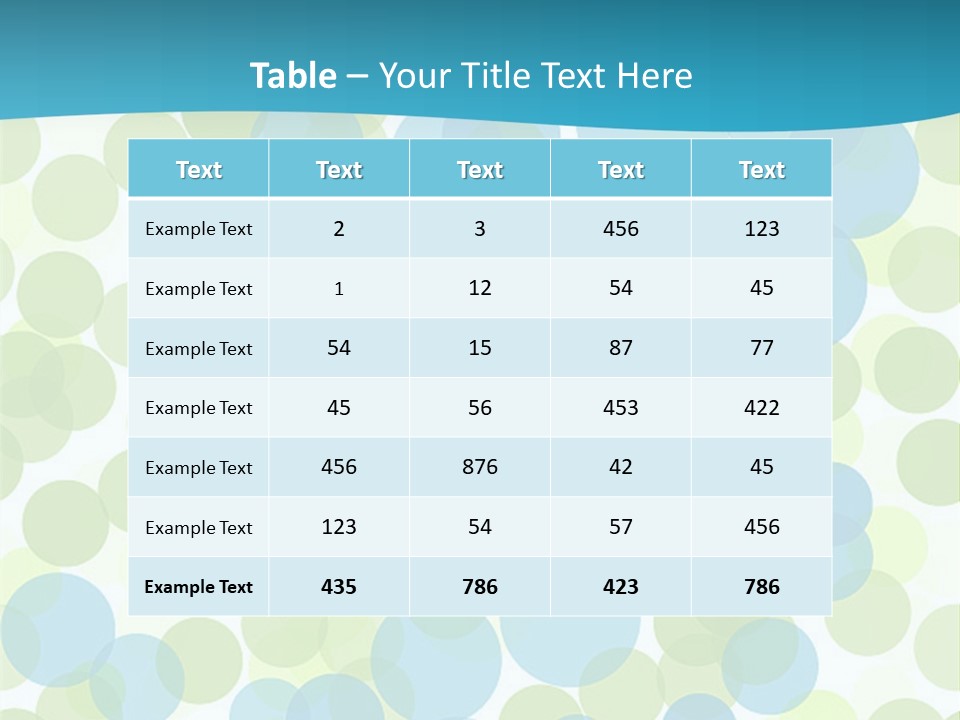 Decor Circle Pattern PowerPoint Template