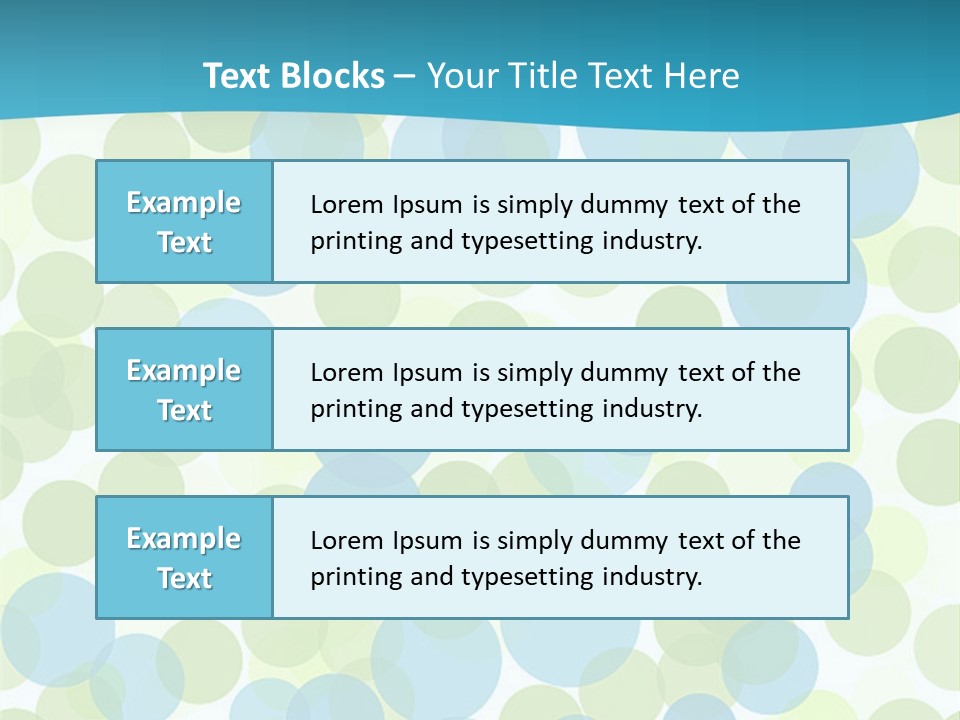 Decor Circle Pattern PowerPoint Template