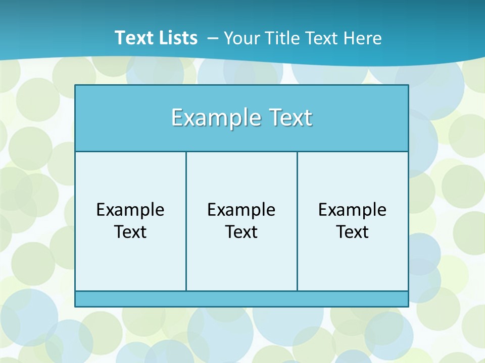 Decor Circle Pattern PowerPoint Template