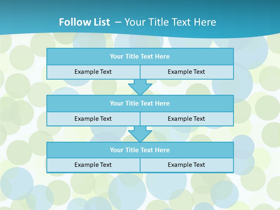 Decor Circle Pattern PowerPoint Template