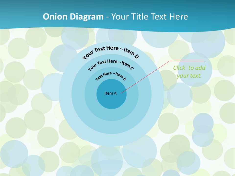 Decor Circle Pattern PowerPoint Template