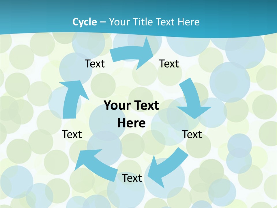 Decor Circle Pattern PowerPoint Template
