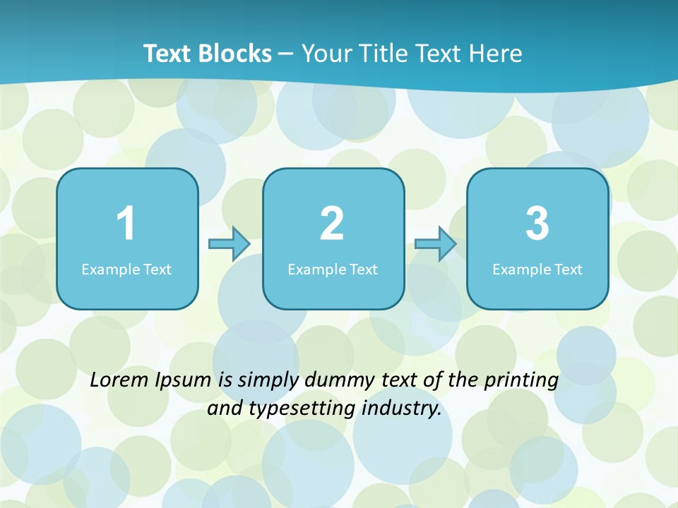 Decor Circle Pattern PowerPoint Template