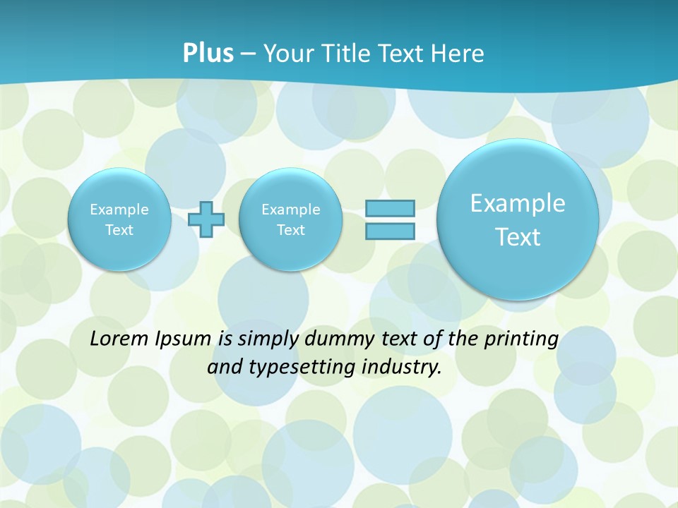 Decor Circle Pattern PowerPoint Template