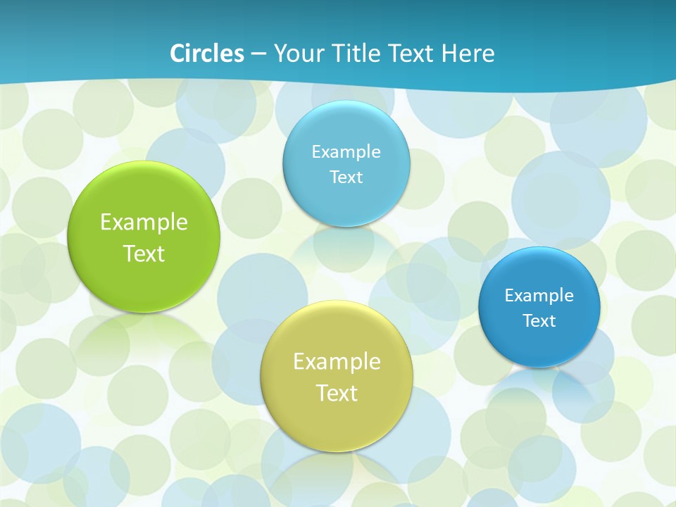 Decor Circle Pattern PowerPoint Template