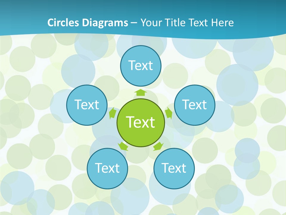 Decor Circle Pattern PowerPoint Template