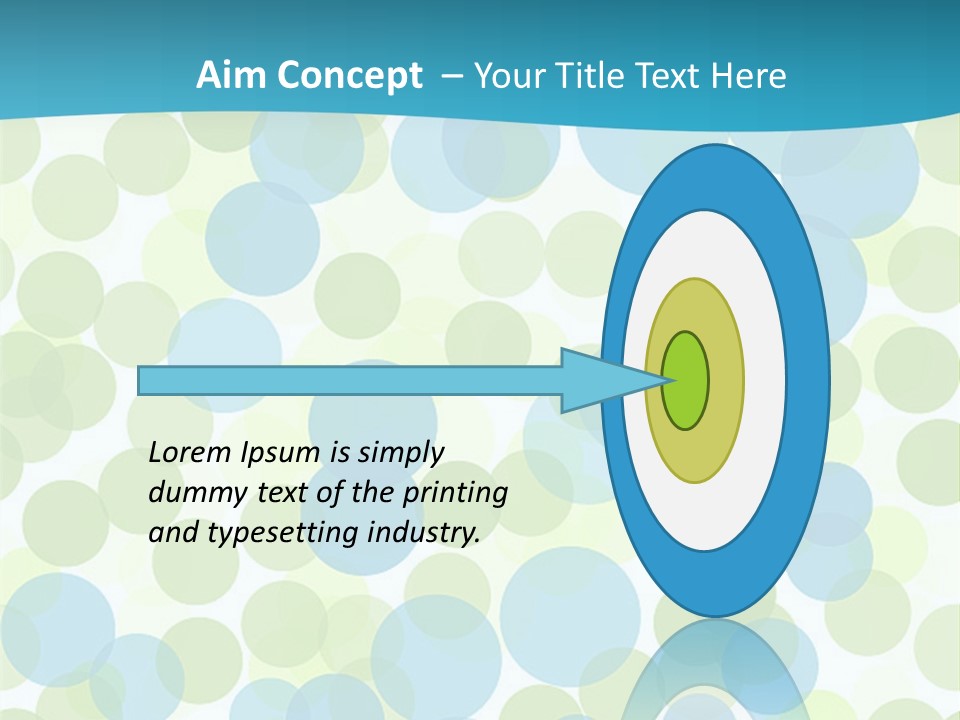 Decor Circle Pattern PowerPoint Template