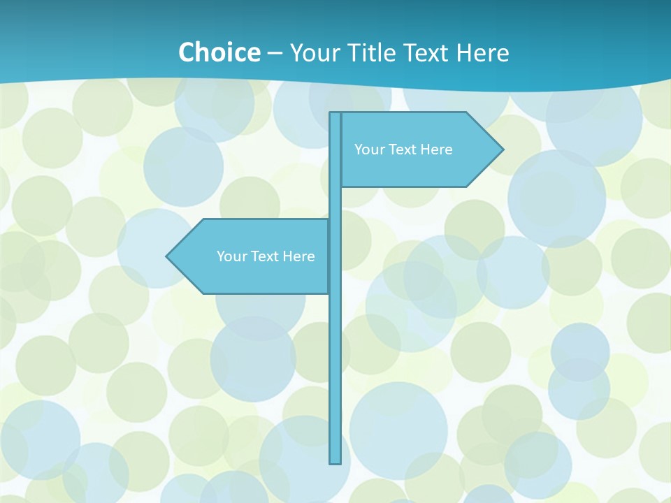 Decor Circle Pattern PowerPoint Template