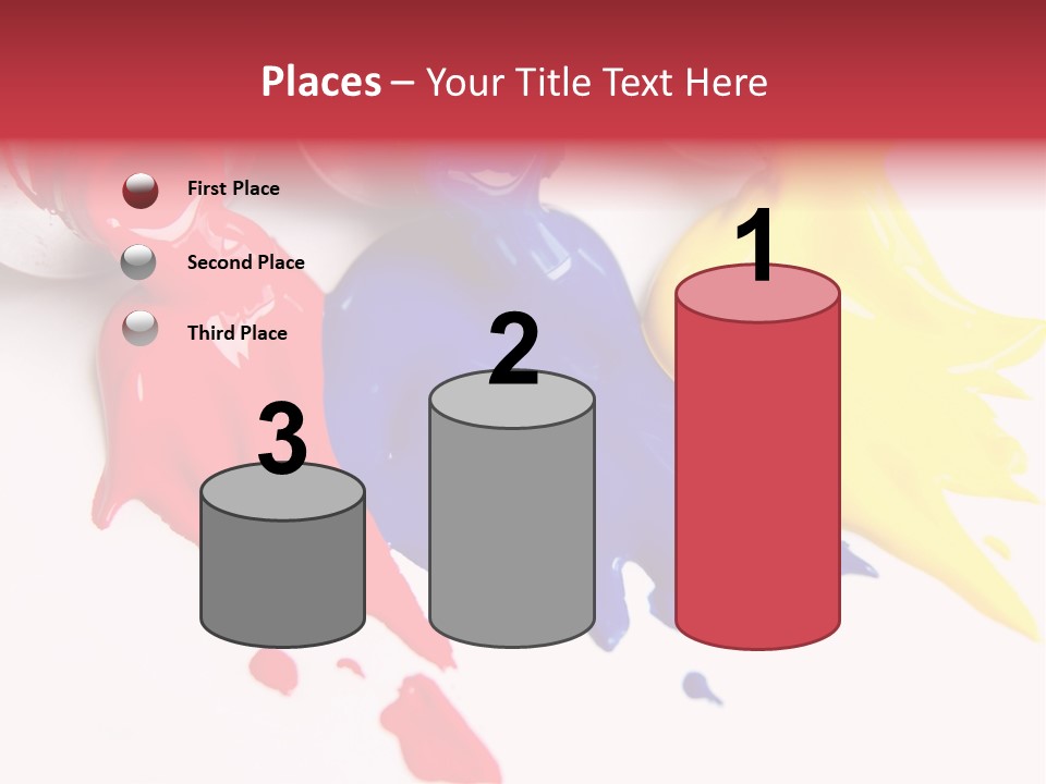 White Woman Book PowerPoint Template