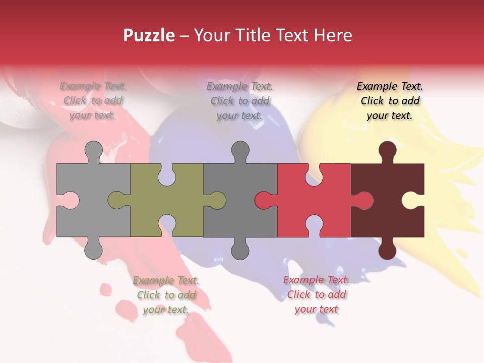 White Woman Book PowerPoint Template