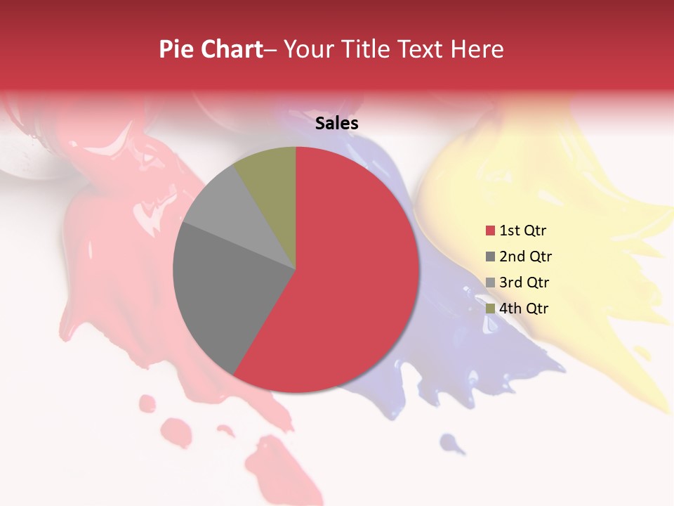 White Woman Book PowerPoint Template