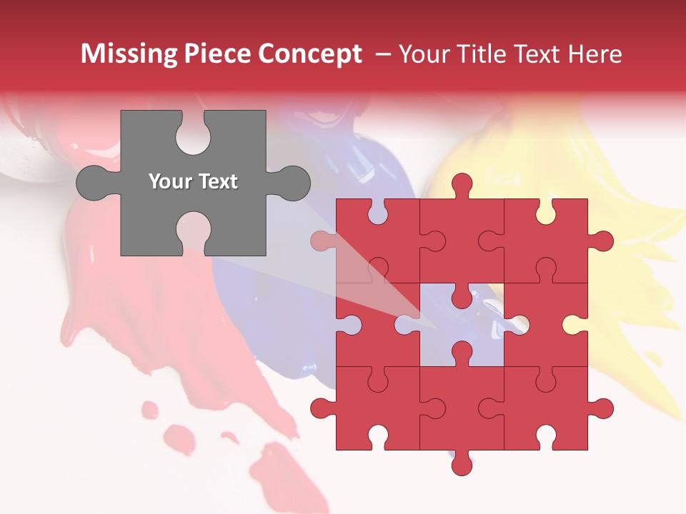 White Woman Book PowerPoint Template