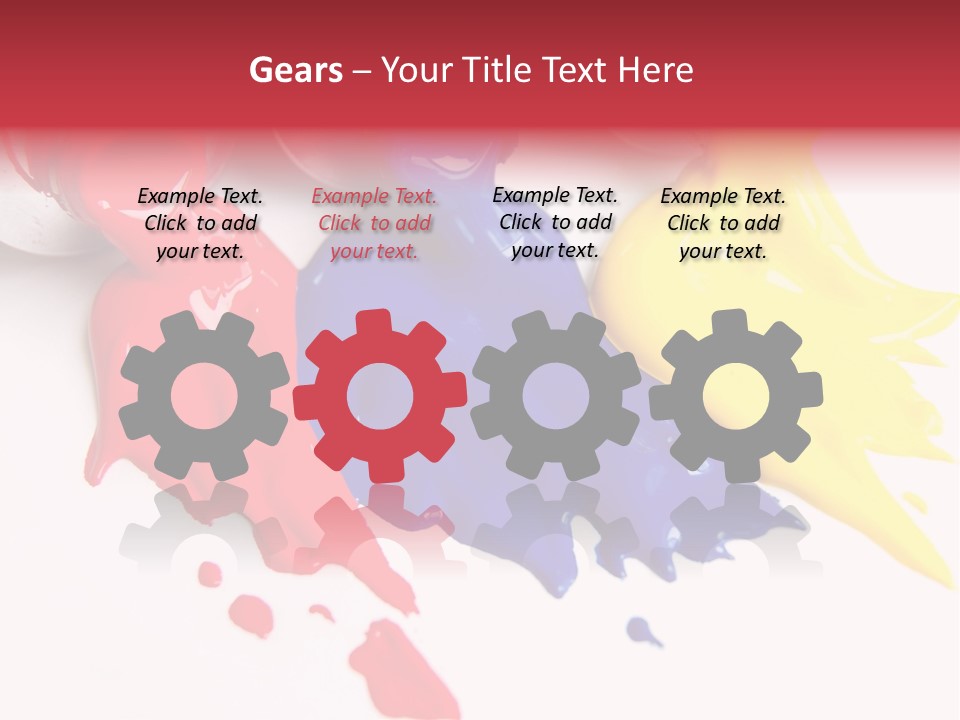 White Woman Book PowerPoint Template