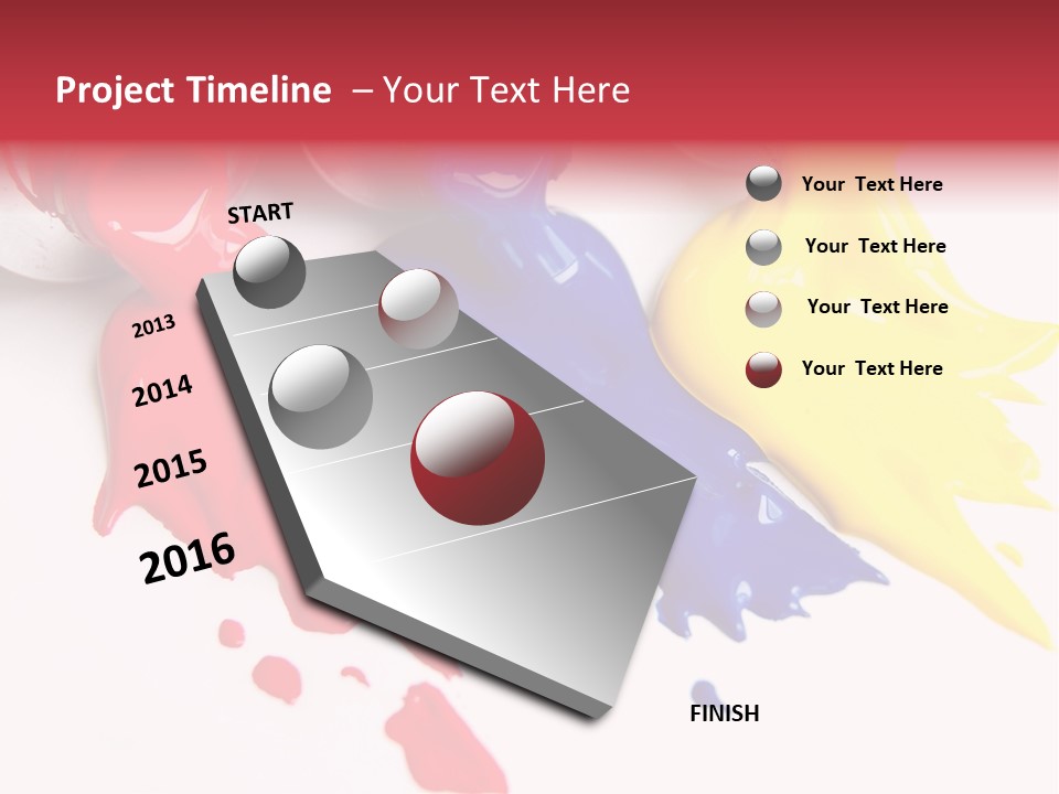 White Woman Book PowerPoint Template