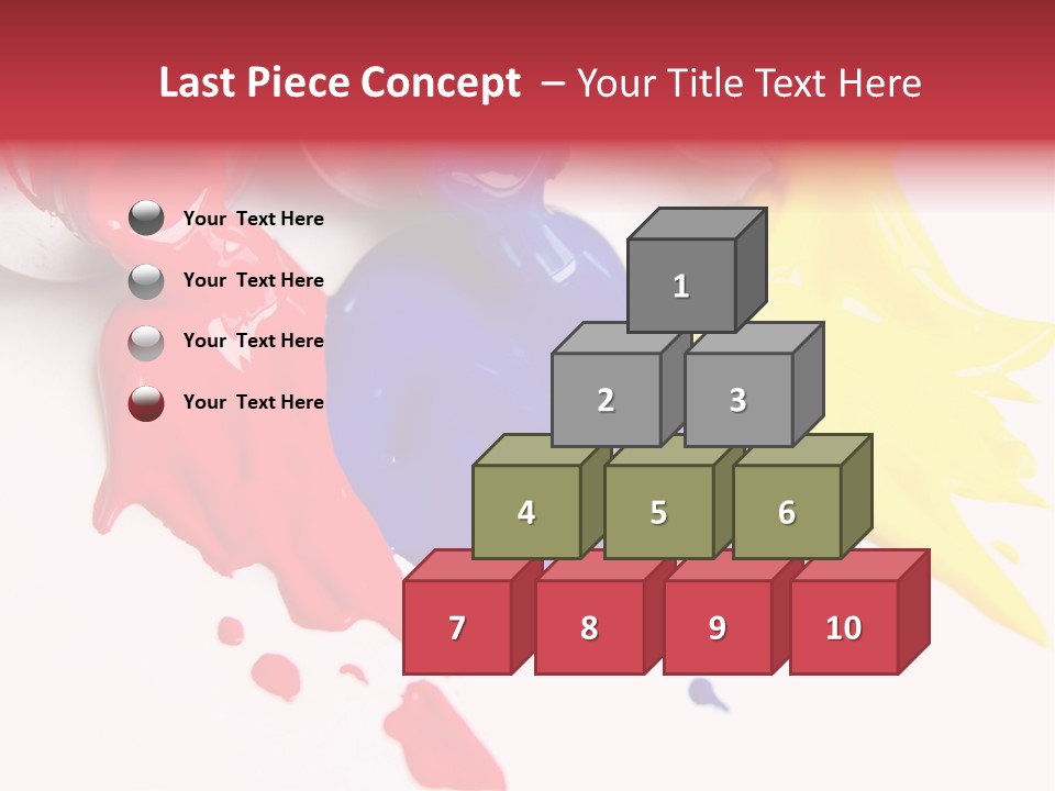 White Woman Book PowerPoint Template