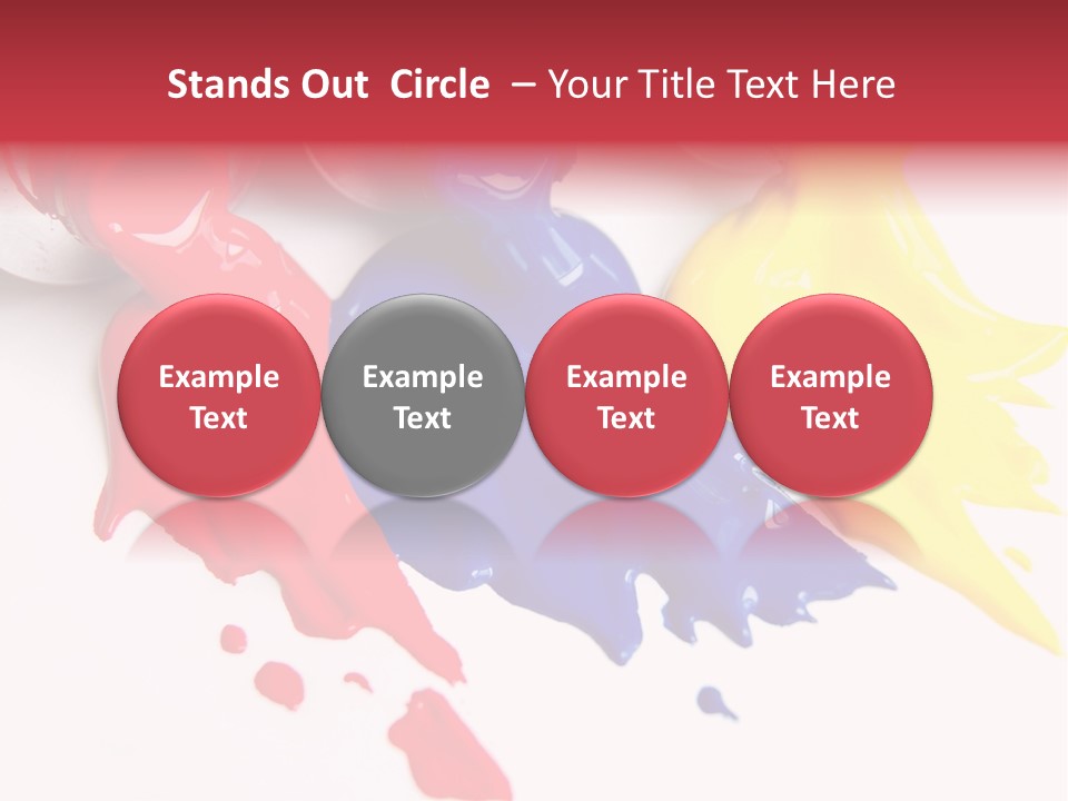 White Woman Book PowerPoint Template