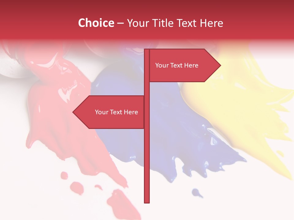 White Woman Book PowerPoint Template