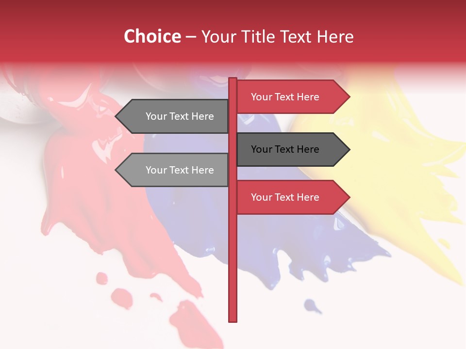 White Woman Book PowerPoint Template