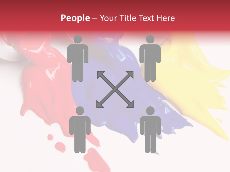 White Woman Book PowerPoint Template