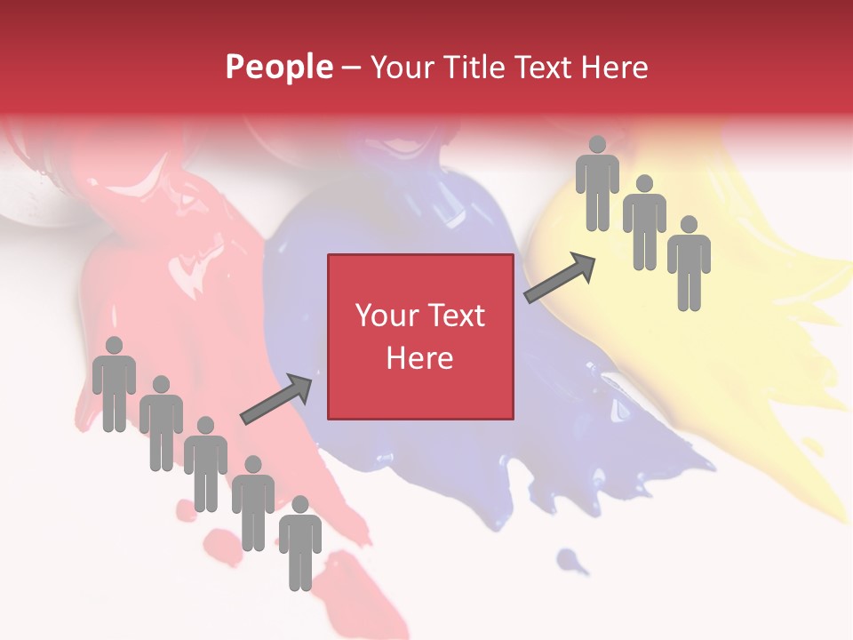 White Woman Book PowerPoint Template