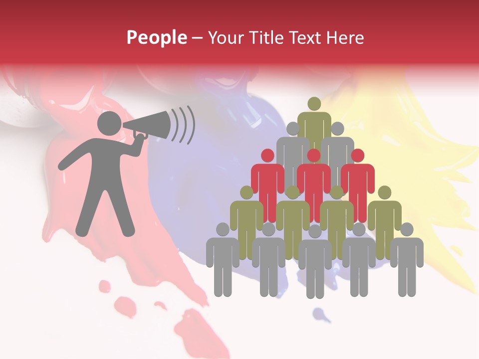 White Woman Book PowerPoint Template