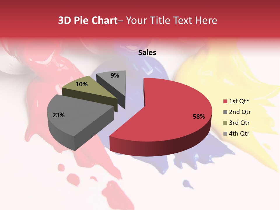 White Woman Book PowerPoint Template