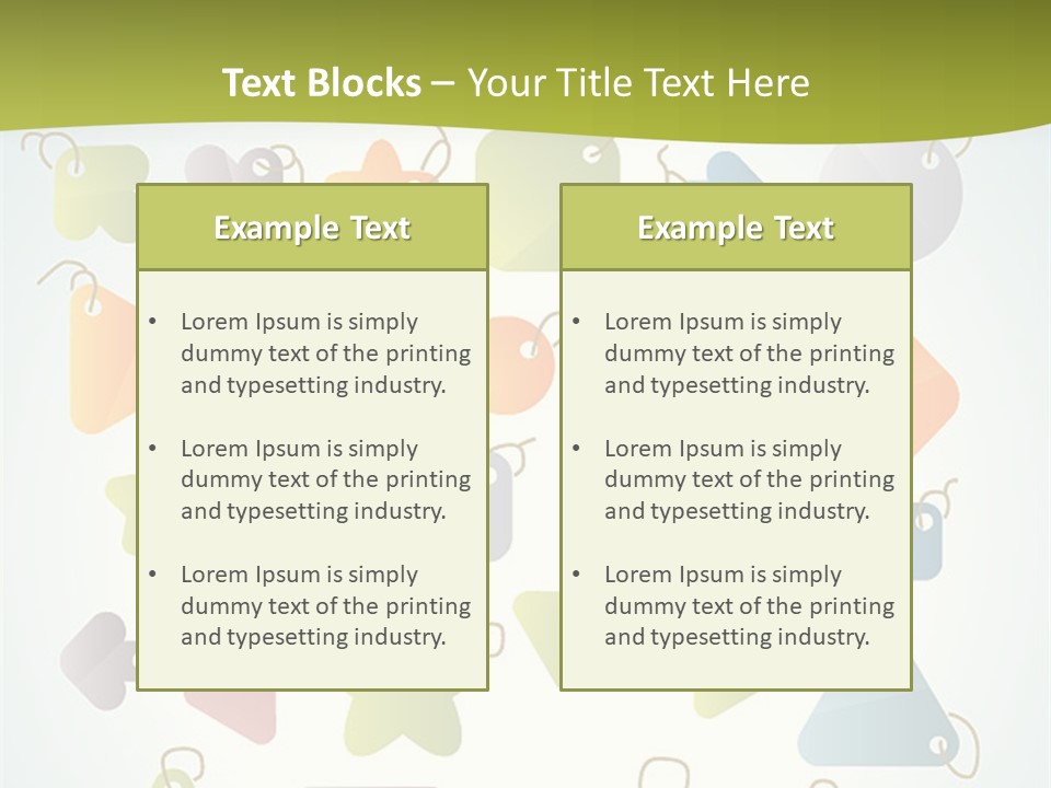 Internet Symbol Blog PowerPoint Template