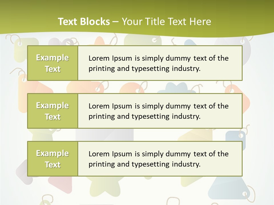 Internet Symbol Blog PowerPoint Template
