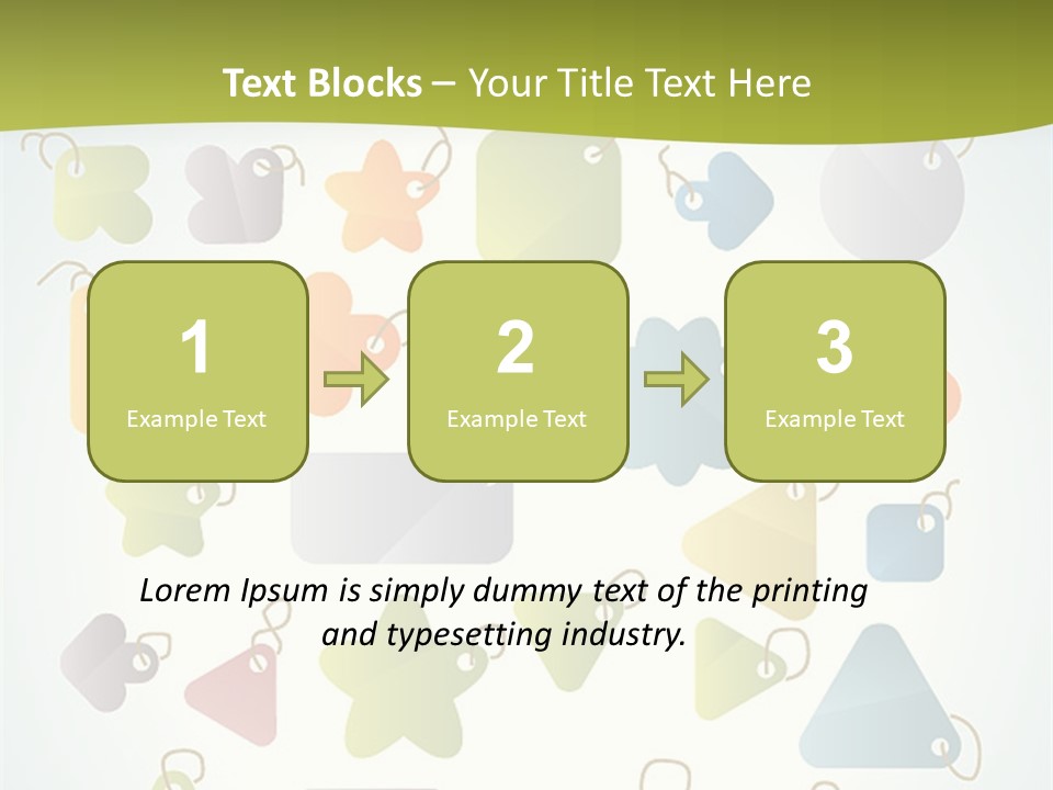 Internet Symbol Blog PowerPoint Template