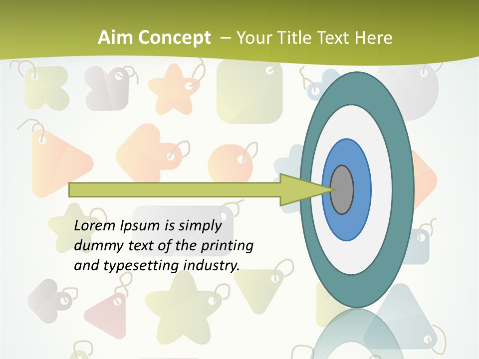 Internet Symbol Blog PowerPoint Template