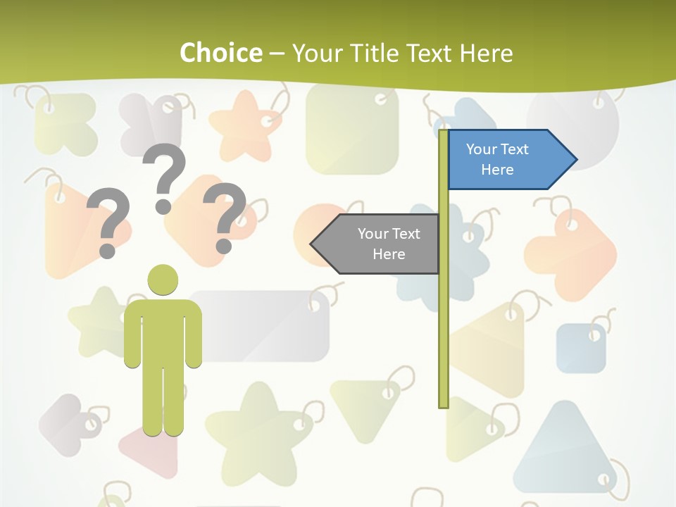 Internet Symbol Blog PowerPoint Template