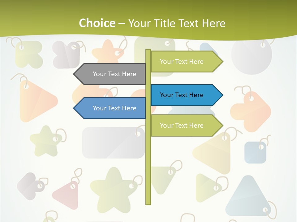Internet Symbol Blog PowerPoint Template