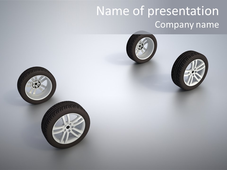 Tread Transport Service PowerPoint Template