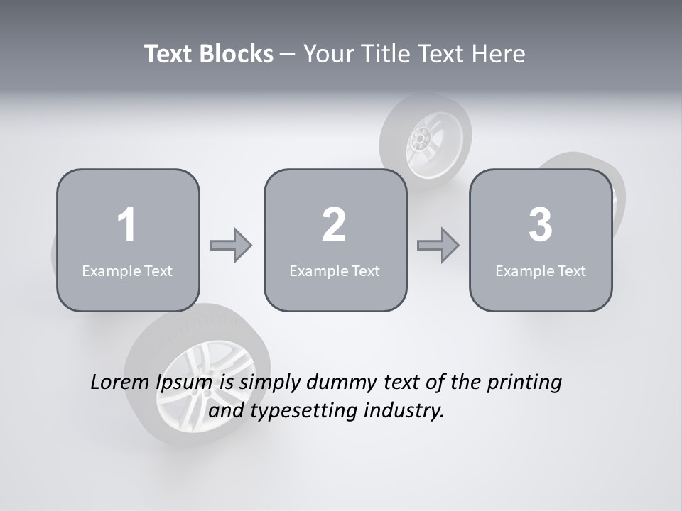 Tread Transport Service PowerPoint Template