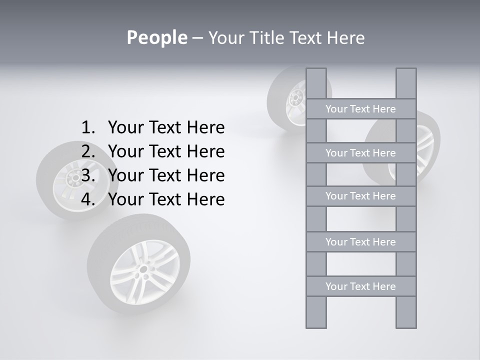 Tread Transport Service PowerPoint Template